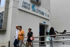 Cali; Completa normalidad en las instalación de las EPS Sanitas en Cali tras anuncio de intervención de Supersalud Foto José L Guzmán. El País