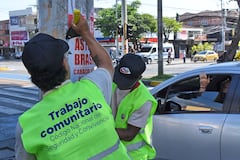 Trabajo comunitario, la alternativa para pagar multas del Código de Policía en Cali