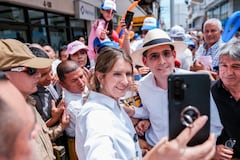 Simpatizantes acompañaron la jornada política liderada por Paloma Valencia en el municipio de Cartago.