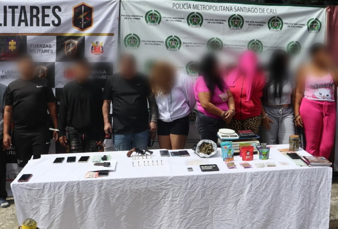 Las autoridades incautaron droga, dinero en efectivo y un arma de fuego.