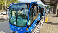 Cali tiene cinco nuevos buses eléctricos del MÍO
