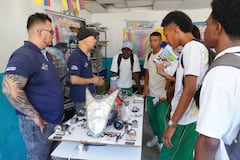 35 Instituciones de Educación Superior entre técnicas, tecnológicas y universitarias presentaron sus programas académicos a los estudiantes de la IEO Navarro.