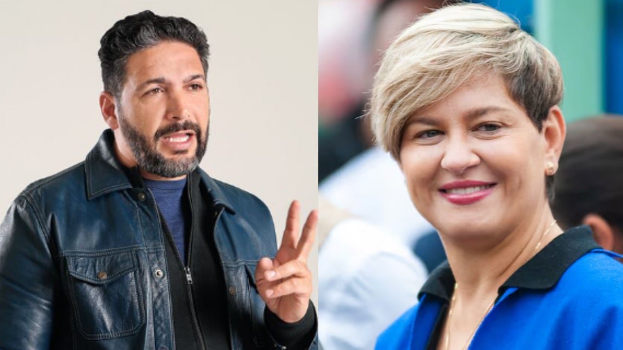Agmeth Escaf y Verónica Alcocer