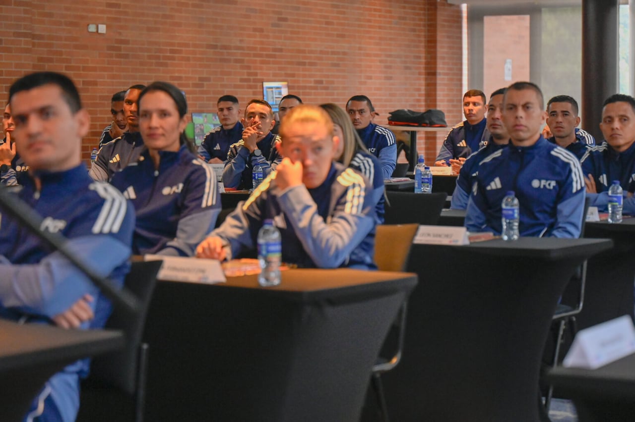 Los árbitros del fútbol colombiano se encuentran realizando su pretemporada en Bogotá.