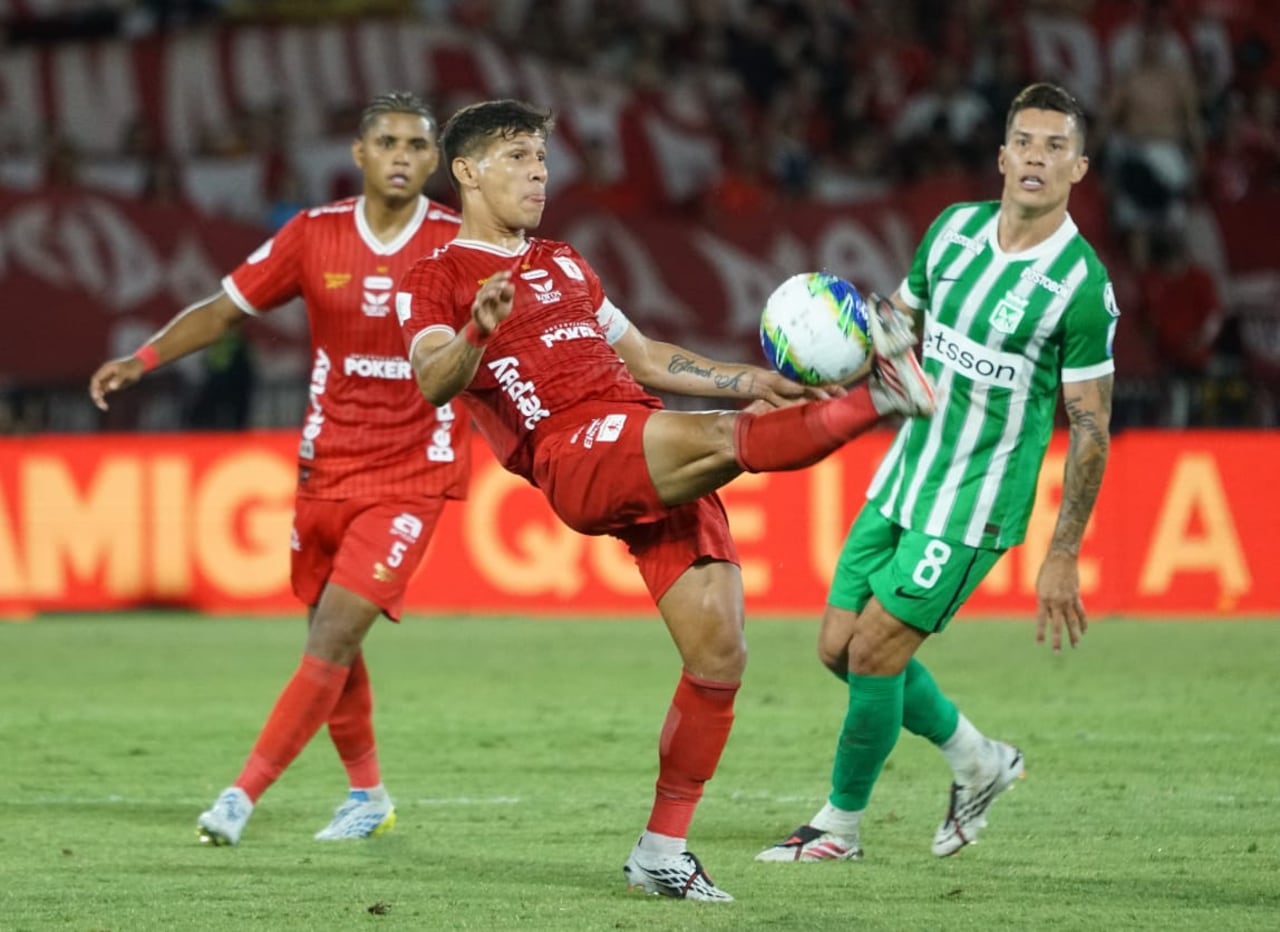 Imagen del partido entre América de Cali y Atlético Nacional por la fecha 4 del segundo de la Liga Colombiana 2026.
