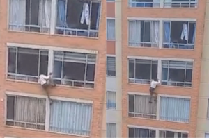 Una mujer se lanzó de un edificio en Bogotá durante el Temblor