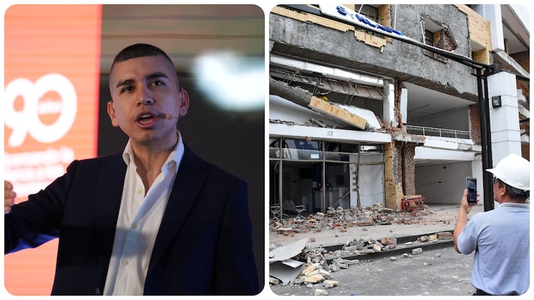 Jonathan Malagón, presidente de Asobancaria explica los alivios para los afectados por el terremoto del 10 de agosto.
