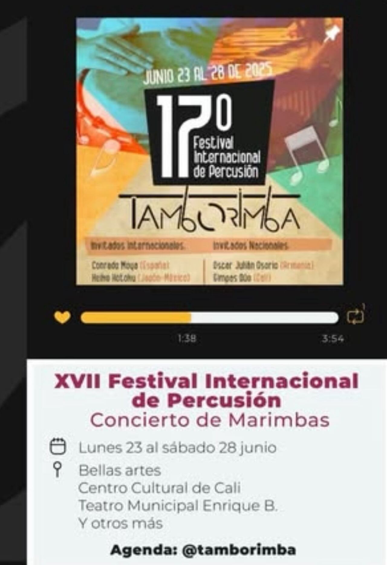 Valle del Cauca programa agenda cultural diversa para el fin de semana.