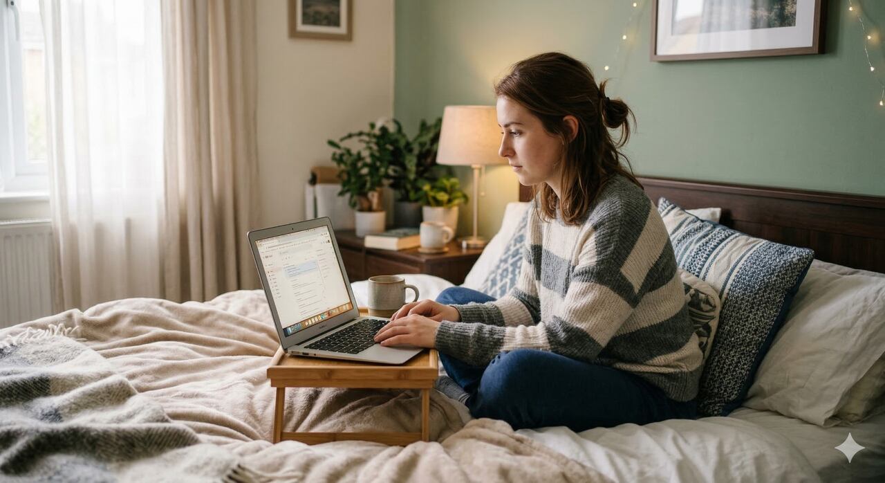 Lesiones muscoesqueléticas pueden producirse debido a las posturas incómodas o incorrectas, que se adoptan cuando se vive hiperconectado.