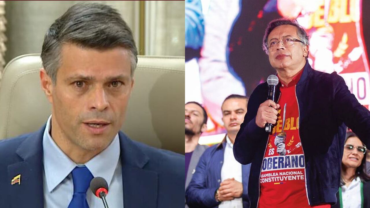 Leopoldo López, opositor venezolano,  acuso a Petro por presuntamente “Pertenecer a la misma estructura criminal de Maduro”.
