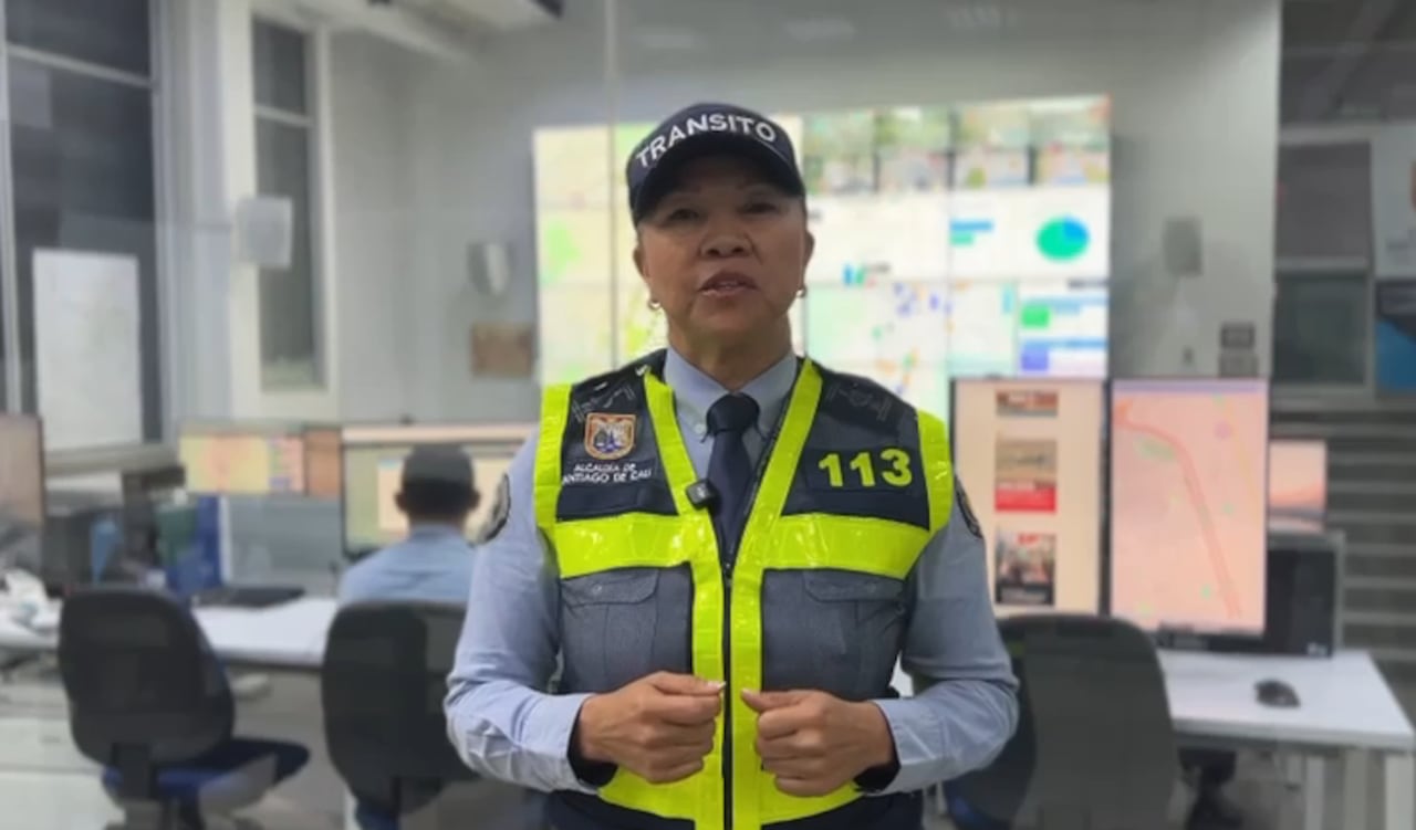 Soraya Sinisterra, del Centro de Gestión de la Secretaría de Movilidad Cali.