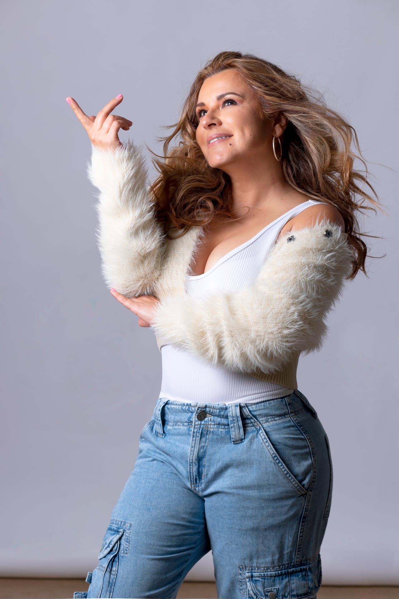 Claudia 'Cala' García, cantante, periodista y empresaria.