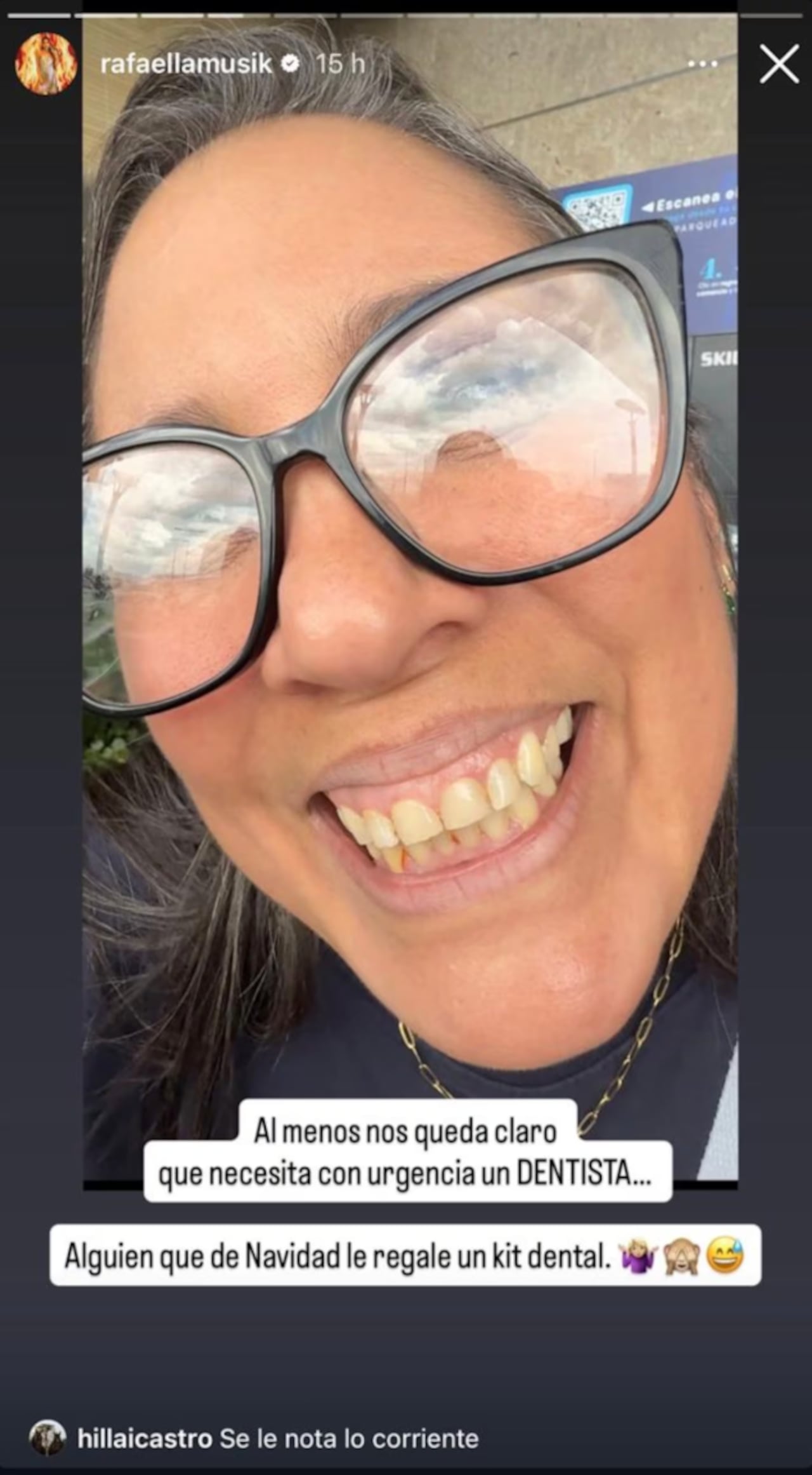 Rafaella Chávez, hija de Marbelle, mostró discusión que tuvo