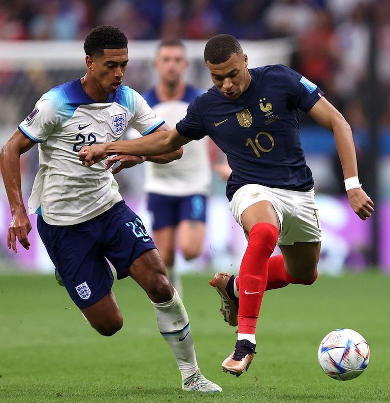 En los cuartos de final del Mundial 2022 fue la última vez que se enfrentaron Francia e Inglaterra.