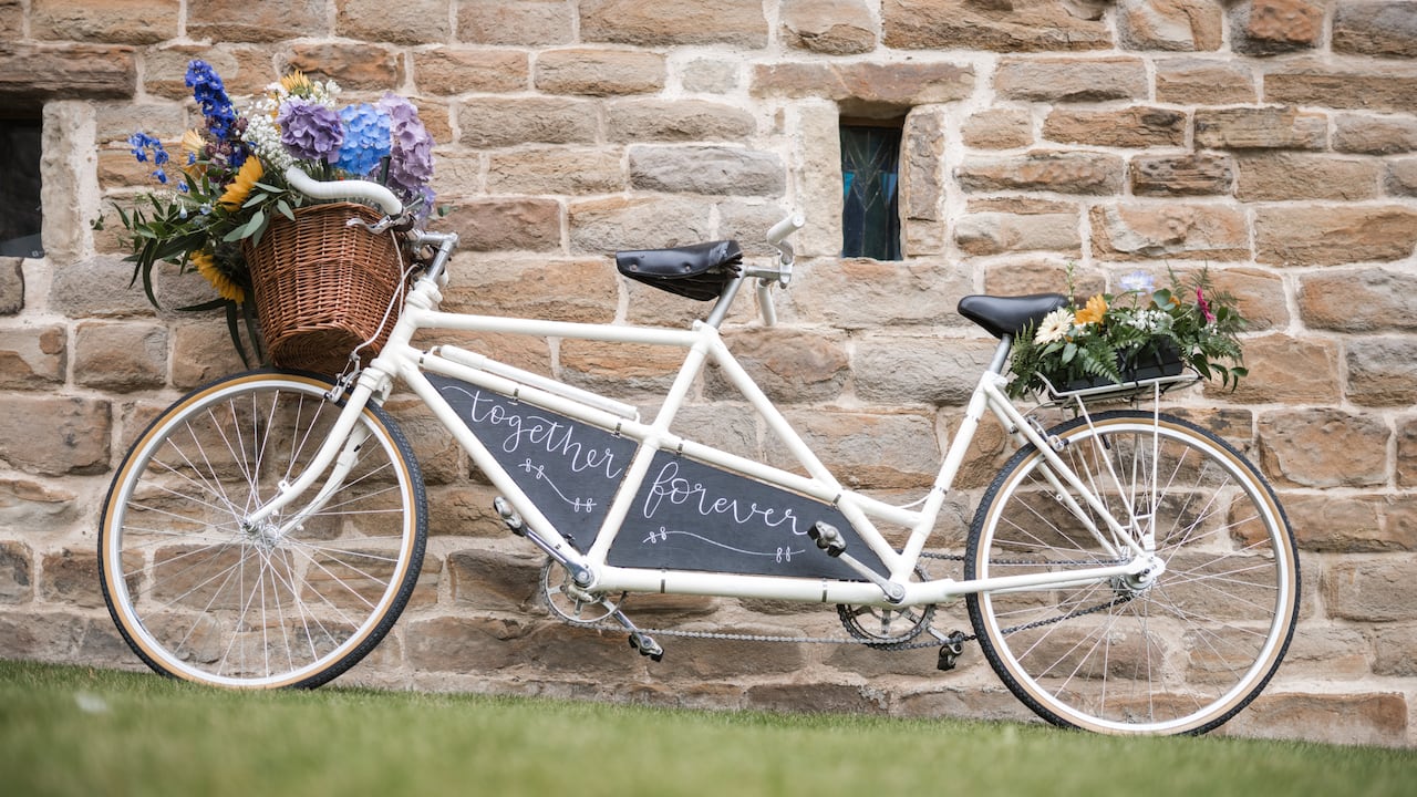 bicicleta Antigua matrimonio