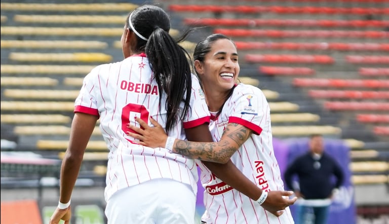Imagen del partido de la fecha 16 de la Liga Femenina 2026, entre América de Cali e Independiente Medellín.