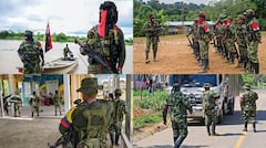 Grupos armados ilegales.