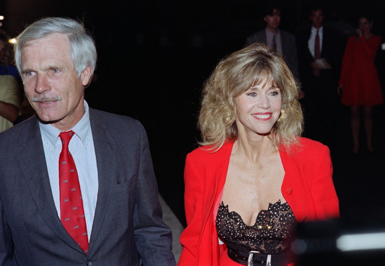 Ted Turner y Jane Fonda estuvieron casados durante 10 años.