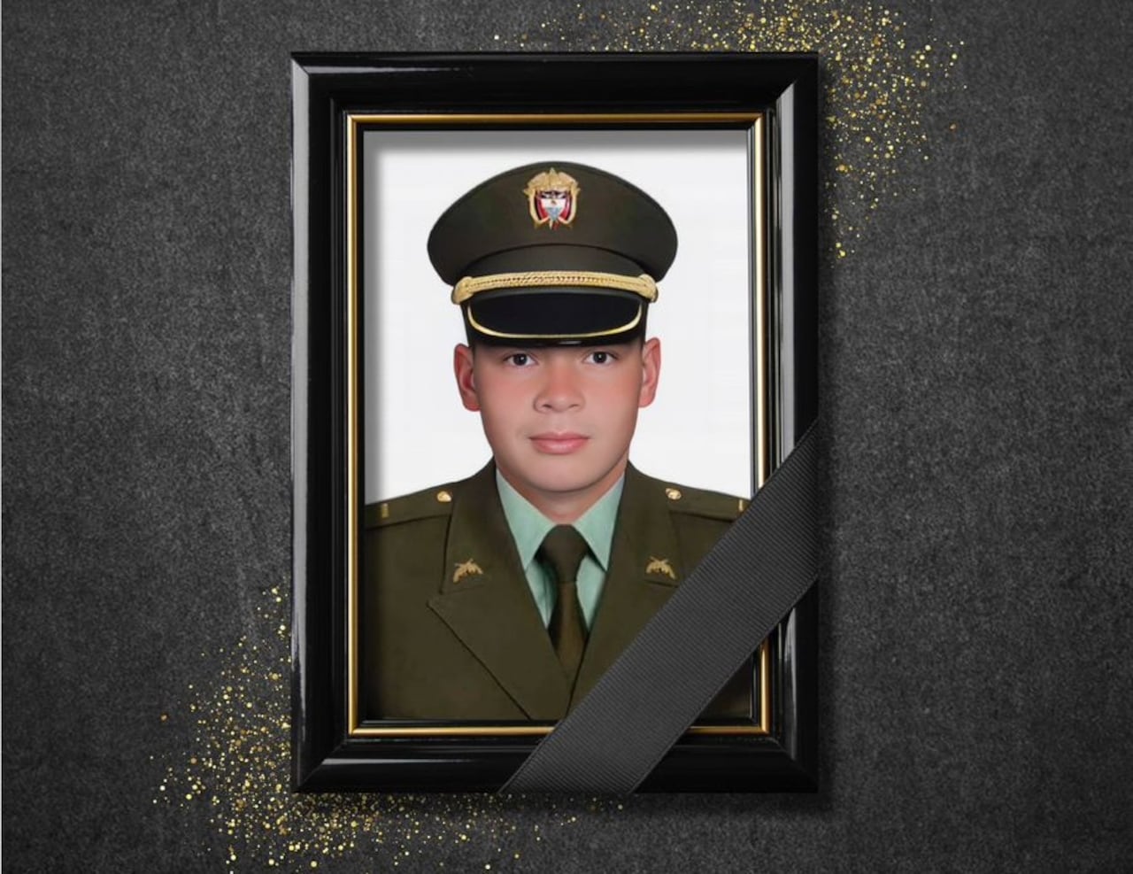 La víctima fue el subteniente Anderson Gómez Posada, comandante de la estación de Policía San Calixto.