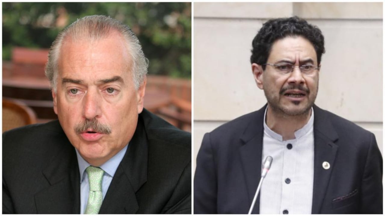 Andrés Pastrana e Iván Cepeda