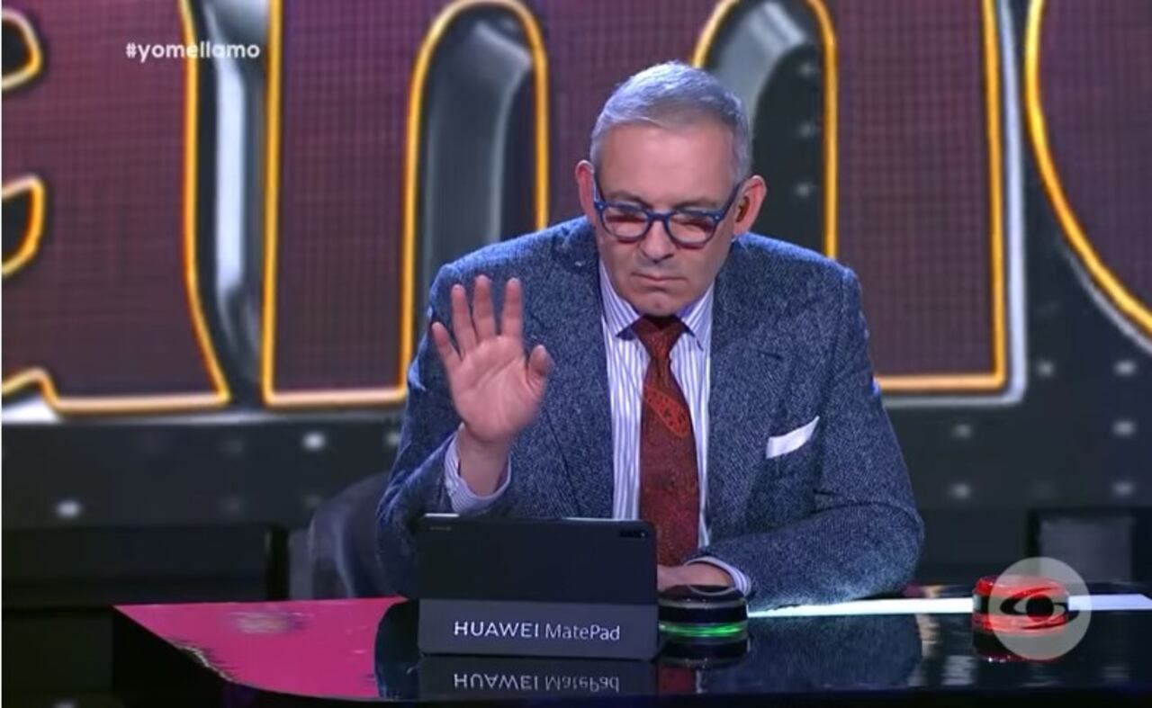 El jurado argentino se mostró molesto por comentario de Carlos Calero.