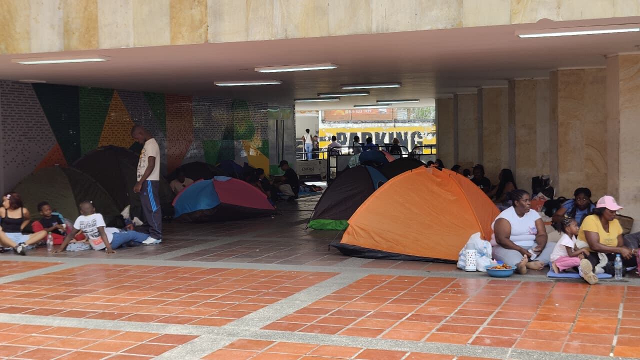 Las protestas se están realizando desde el miércoles 26 de noviembre.