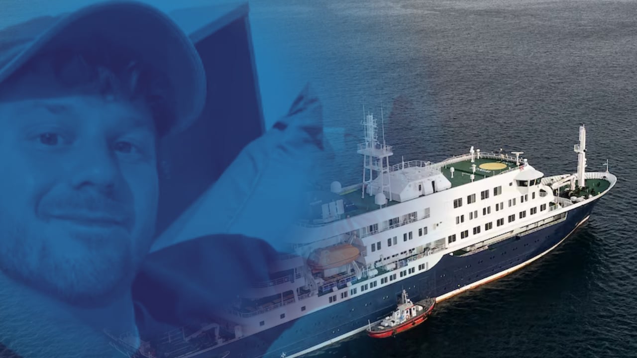 Jake Rosmarin compartió videos desde su habitación de aislamiento tras el brote que dejó muertos y contagios dentro del crucero.