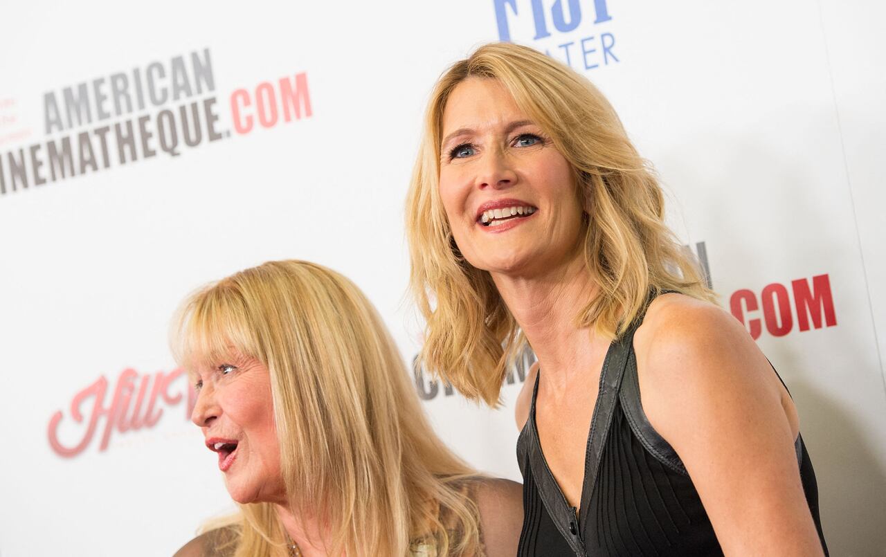 Las actrices Diane Ladd y Laura Dern son madre e hija. Compartieron pantalla varias veces.
