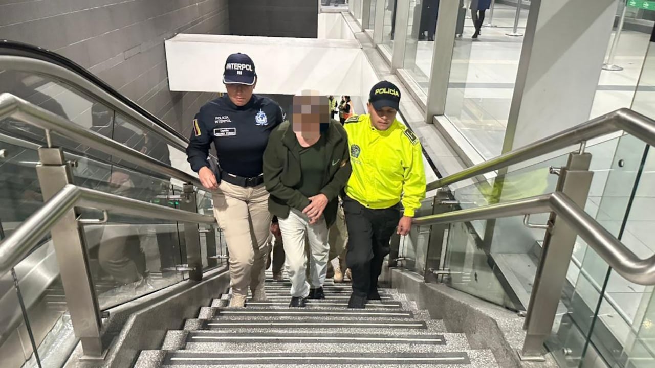 La Policía materializó la extradición de Peter Kharouta cuando llegó al Aeropuerto Internacional El Dorado.