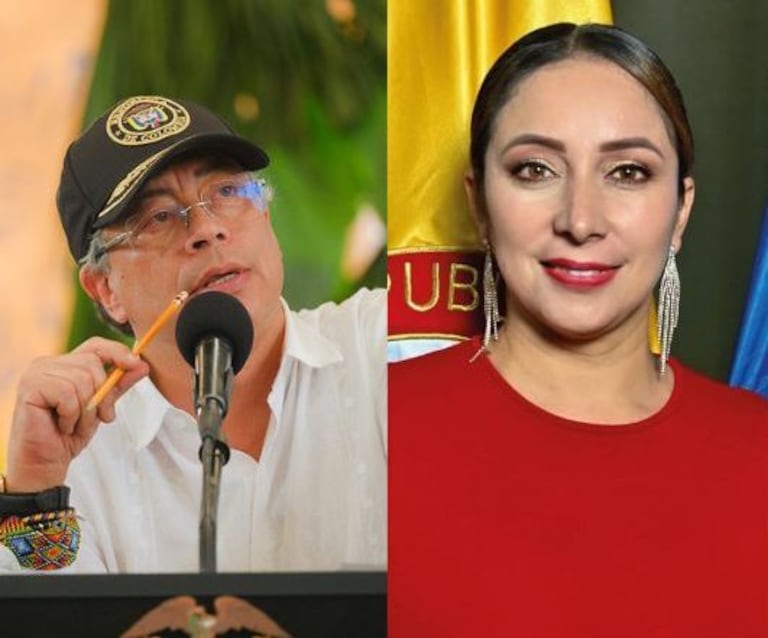 El presidente Gustavo Petro envió un mensaje de condolencia al senador Ferney Silva tras la muerte de su esposa, la secretaria de planeación, Yasmín Hurtado.