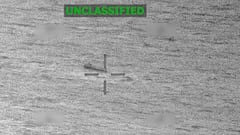 Ataque de Estados Unidos a embarcación que llevaba supuestamente droga.