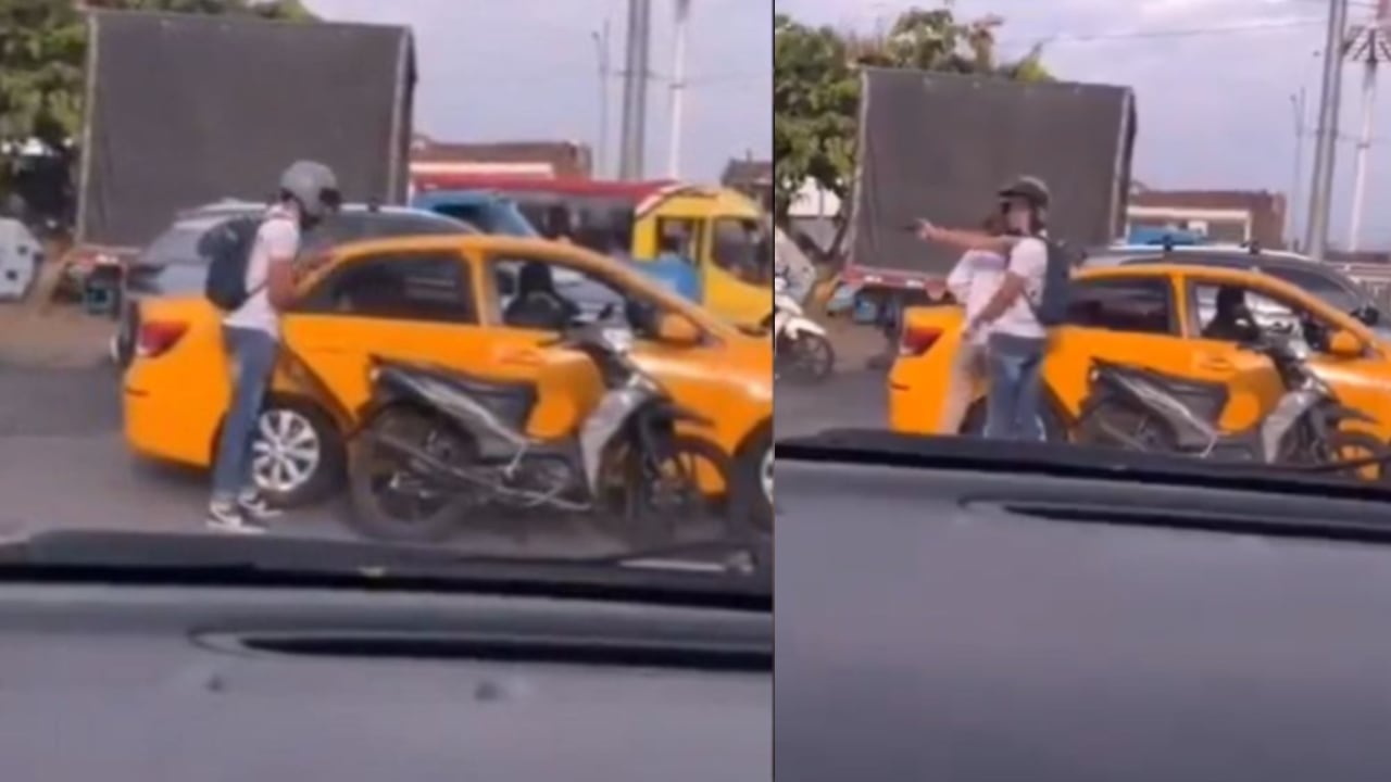 Robo en la Autopista de Cali.