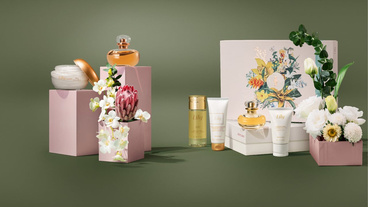 Set de cuidado y belleza para las mamás, de O Bóticario.