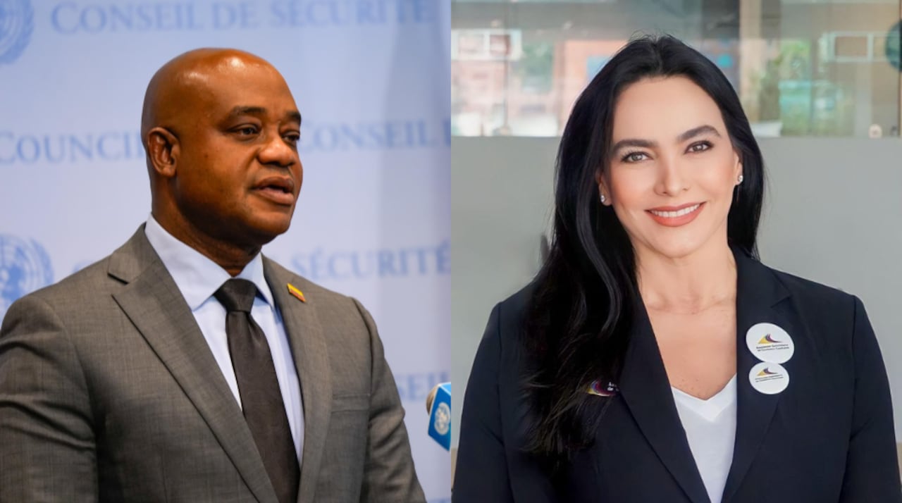 Luis Gilberto Murillo y Luz María Zapata.