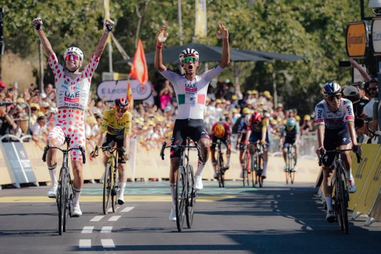 Isaac del Toro ganó la etapa 2 del Tour de Francia 2026 y Vingegaard sigue líder de la general