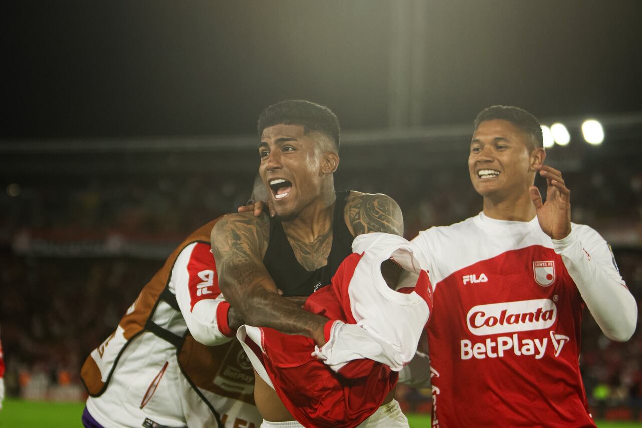 Harold Santiago Mosquera dio el triunfo a Santa Fe ante Deportivo Cali para mantenerlo vivo en Liga BetPlay 2025-II