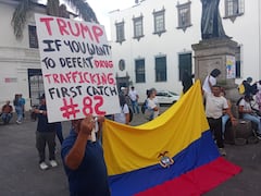 En la plazoleta San Francisco de Popayán se adelantó la protesta de los movimientos sociales, alternativos y populares ante la amenaza de Donald Trump de adelantar una posible intervención en Colombia.