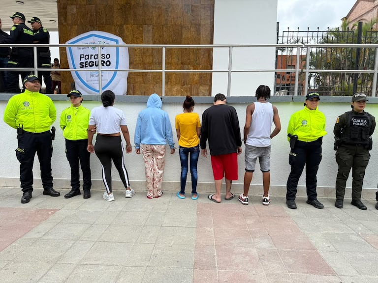 Fueron capturados importantes cabecillas de bandas delincuenciales de Palmira.