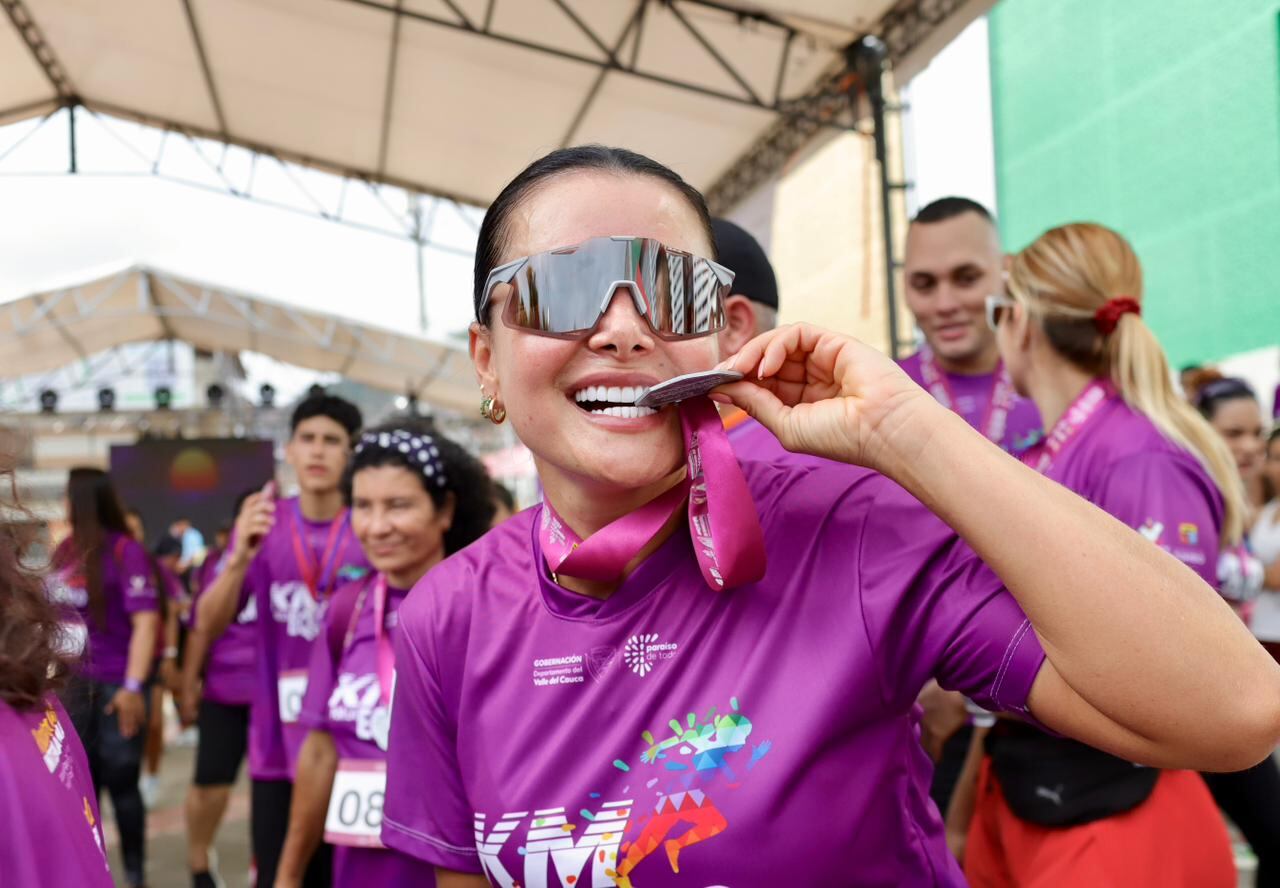 Más de 1.500 personas participaron en “Kilómetros por la Equidad” en Yumbo