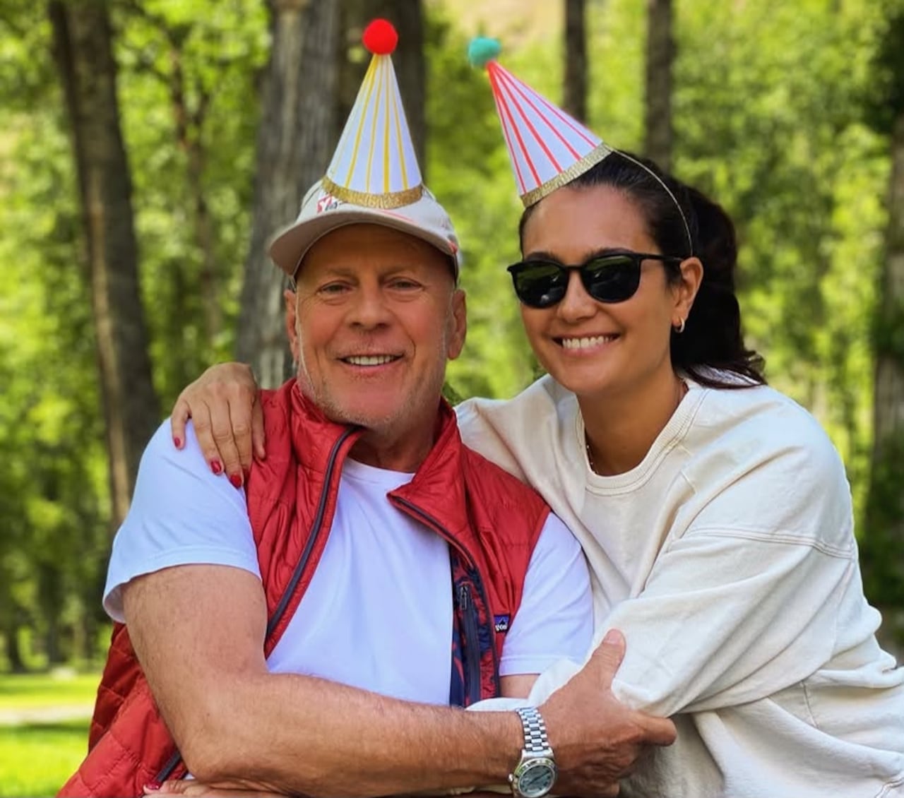 Bruce Willis y Emma Heming