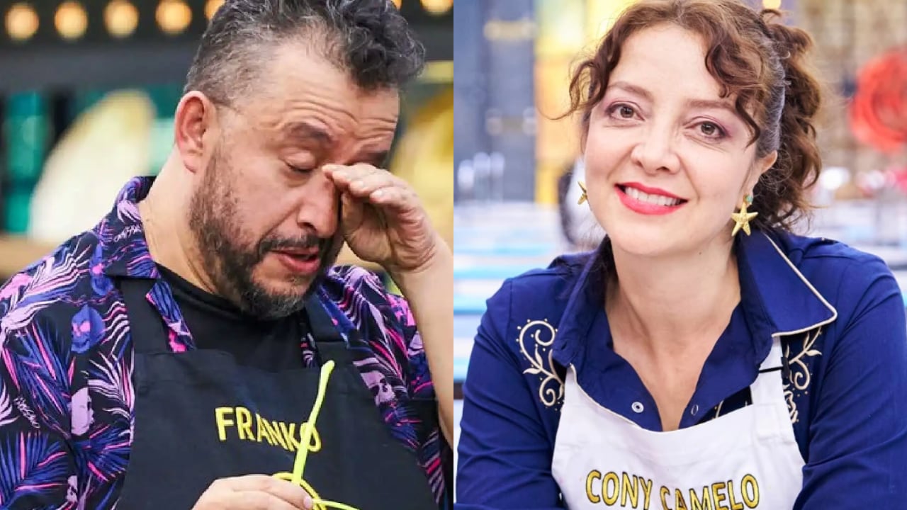 Franko Bonilla le tiró a Cony Camelo tras su salida de 'MasterChef Celebrity'