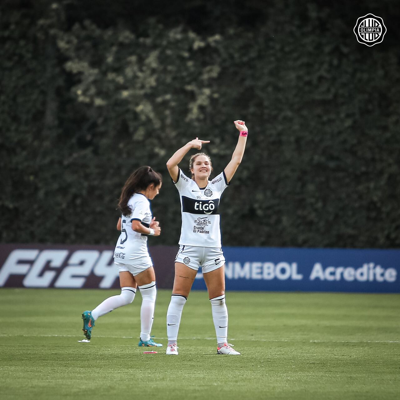Paolo Genes anotó el gol de Olimpia.