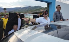 El presidente Abelardo De La Espriella recorrió zonas afectadas del Valle del Cauca tras el terremoto de magnitud 7,4 ocurrido el 10 de agosto.