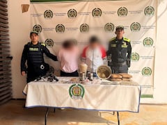 Operativo de la Policía Metropolitana Santiago de Cali permitió la captura de dos presuntos expendedores de droga en el municipio de Yumbo, Valle del Cauca.