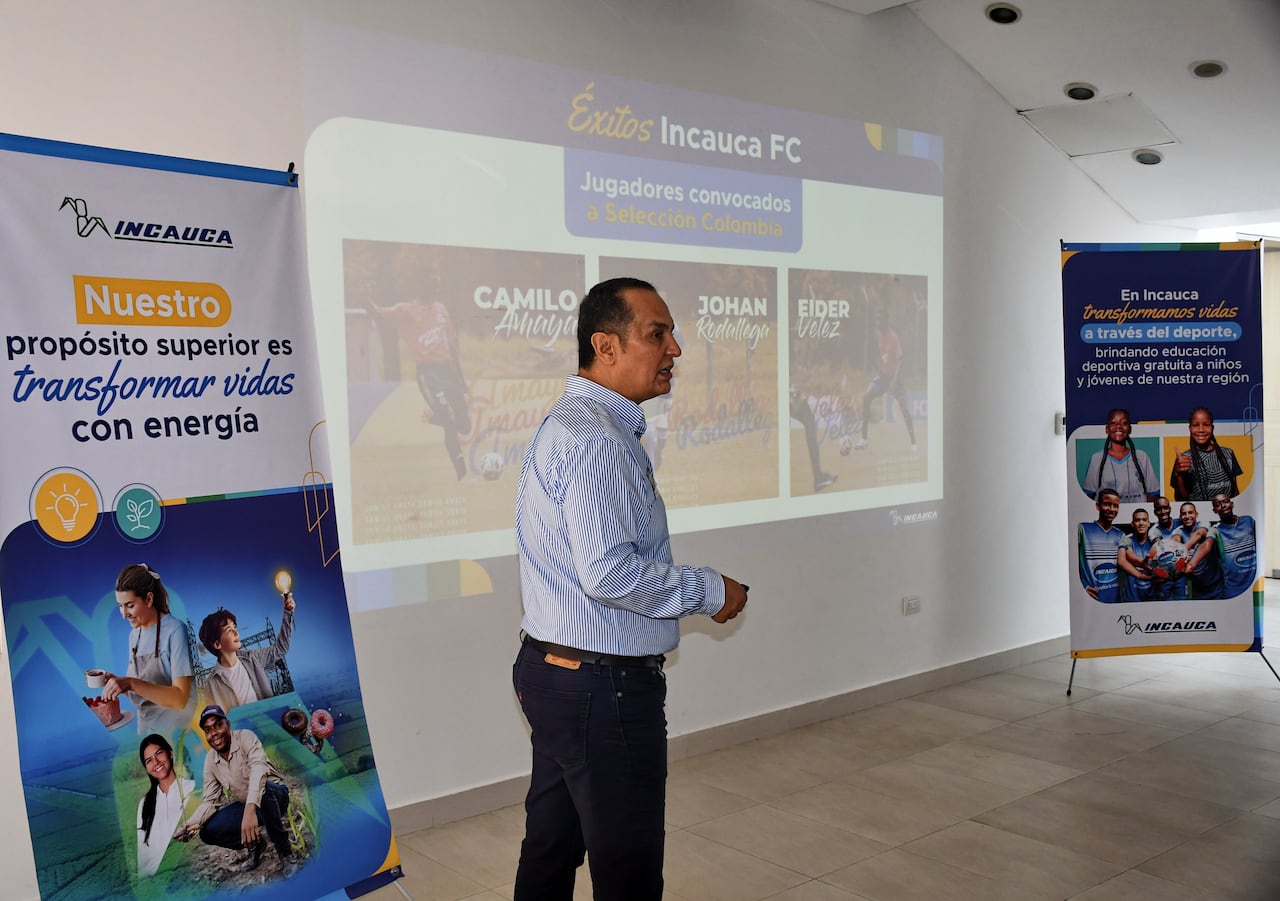 Miranda Cauca: 20 años de la escuela de Futbol de Incauca y 4 años de Incauca FC. foto José L Guzmán. El País