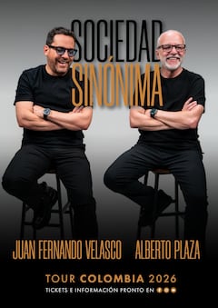 Sociedad Sinónima será un concierto en el que ambos cantantes estarán en escena de principio a fin.