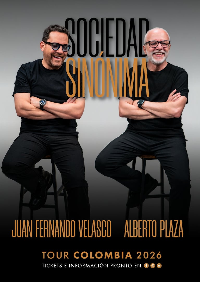 Sociedad Sinónima será un concierto en el que ambos cantantes estarán en escena de principio a fin.