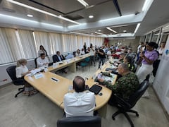 Consejo de seguridad entre la Gobernación del Valle del Cauca y la Alcaldía de Cali.