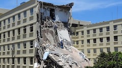 El equipo de rescate vertical de la Cruz Roja fue uno de los primeros organismos de socorro en llegar al HUV el día del terremoto, 10 de agosto de 2026.