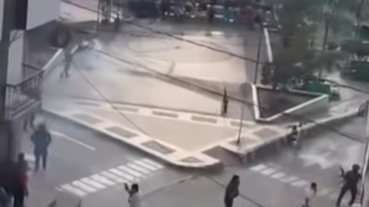 Momentos de tensión se registraron en Policarpa, Nariño, durante el hostigamiento contra unidades de la Policía Nacional.